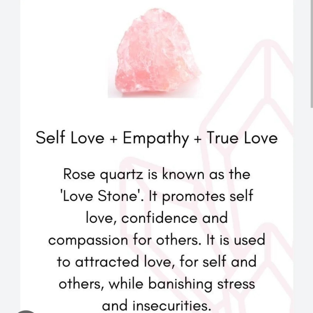 Natural Rose Quartz Gemstone Mini Crystal Gravel Tree True Love Empathy Stone - Picture 2 of 3